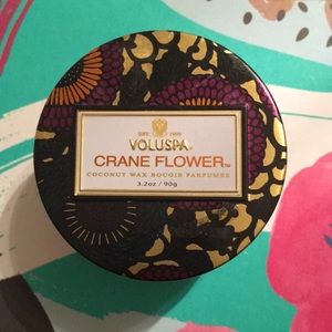 Voluspa Crane Flower candle